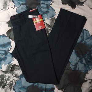 New with Tags Dickies Girls' Stretch Twill Pants, Slim Fit, Straight Leg, Size 3